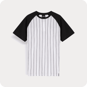 Black Striped T-shirt